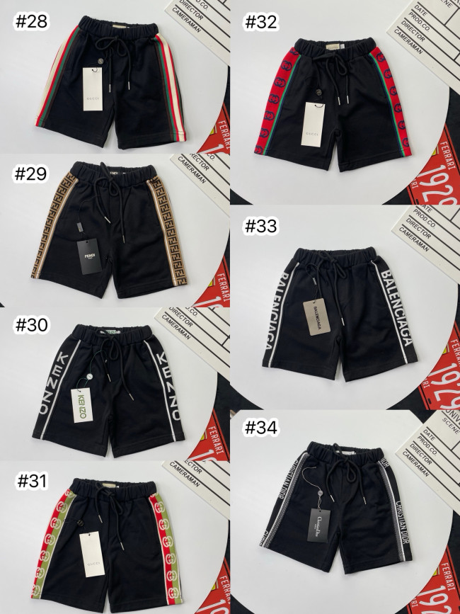 Fashion Kids Shorts with Tags #GUI #LOV #FEI