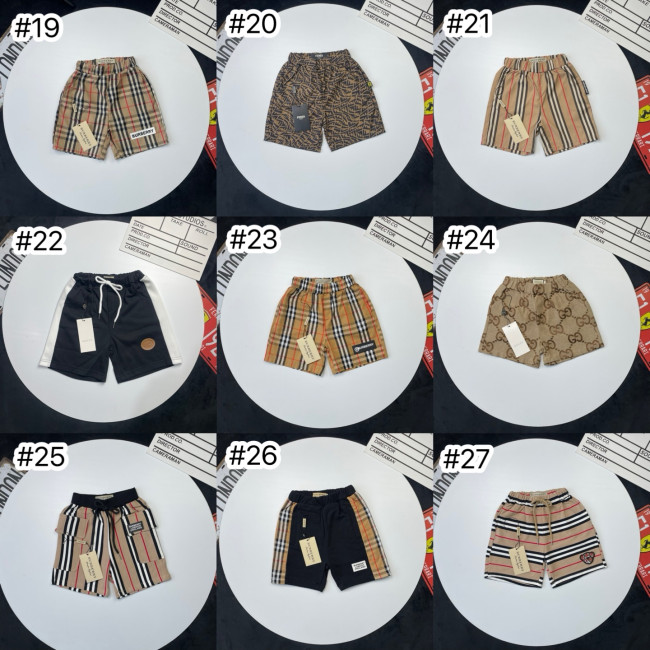Fashion Kids Shorts with Tags #GUI #LOV #FEI