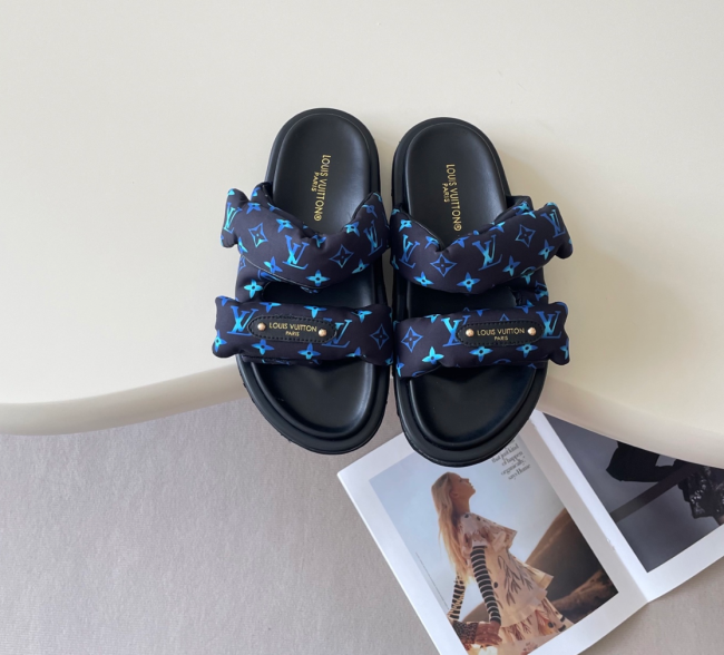 Women Fashion Slides with Box #LOV