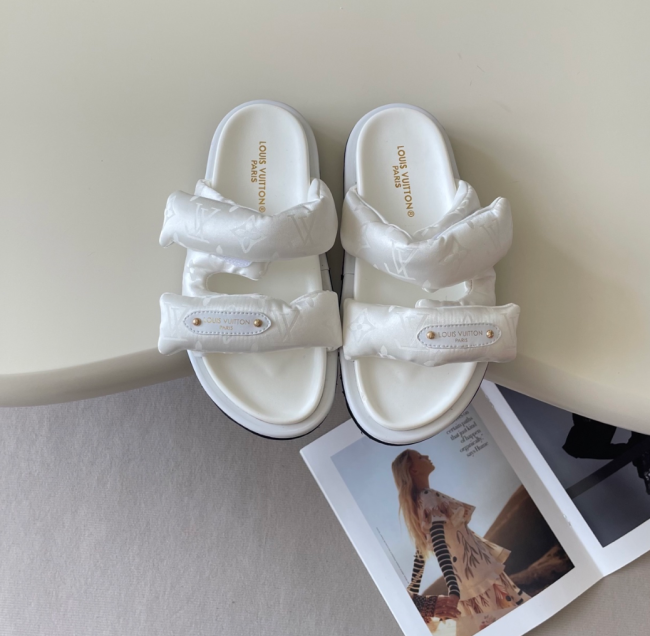 Women Fashion Slides with Box #LOV