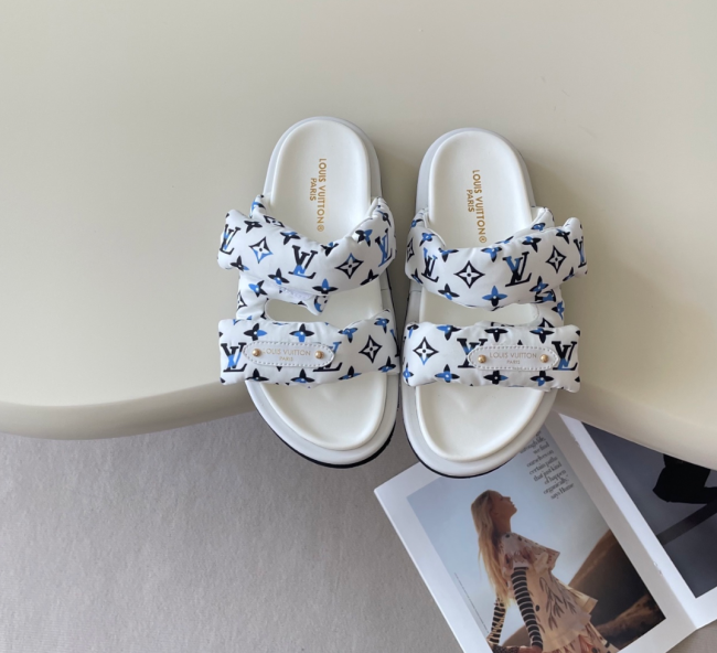 Women Fashion Slides with Box #LOV