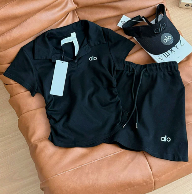 Fashion Alo Skirt Polo Set with Tags Size S-XL