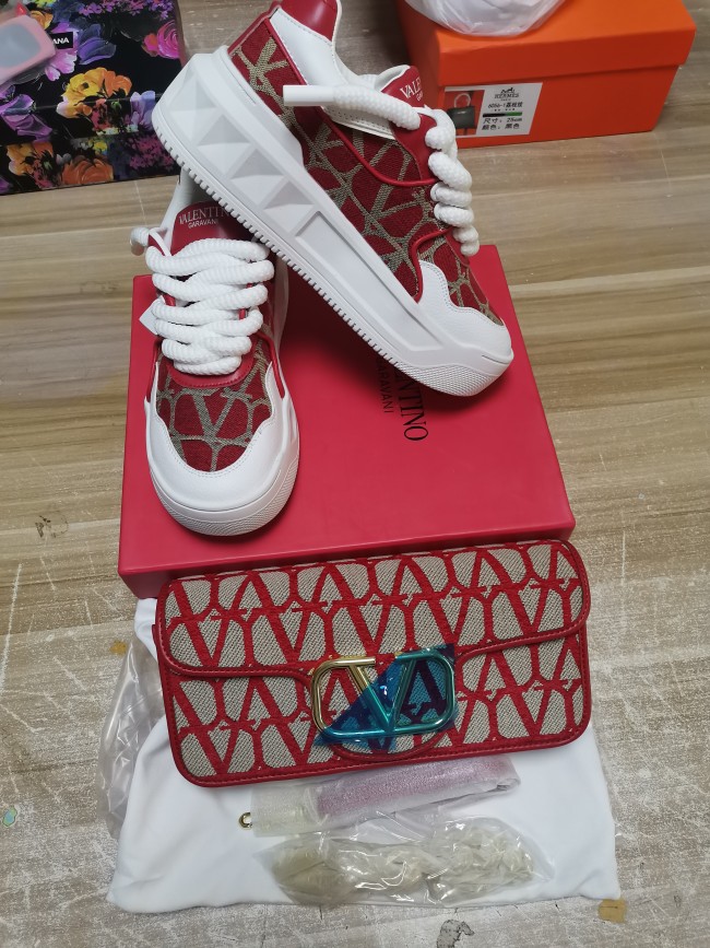 Fashion Shoes with Bag Set #VAL