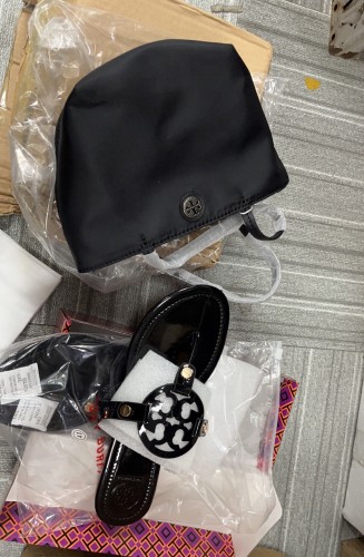 Fashion TB Slides with Bag Set