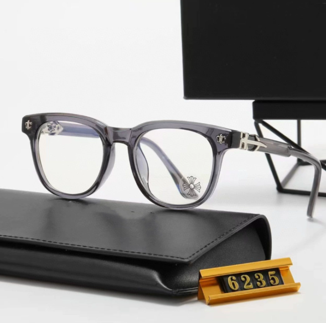 Fashion Chrome Heart Shades with Box #NOO