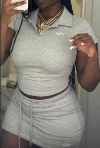 Fashion Alo Skirt Polo Set with Tags Size S-XL