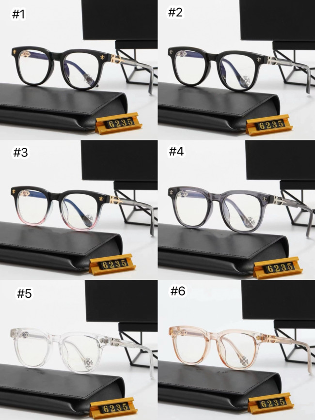 Fashion Chrome Heart Shades with Box #NOO