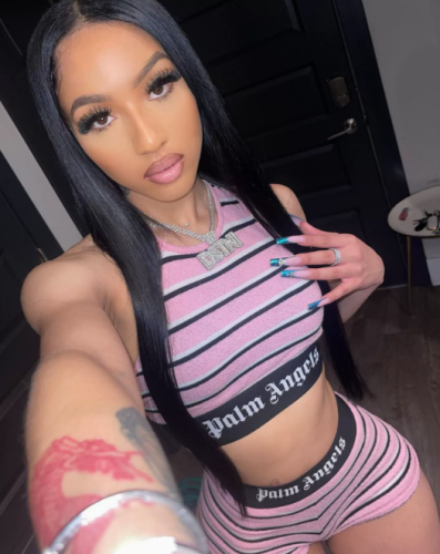 Women Fashion Palm Angels 2 pcs Set Polyester Material #NOO