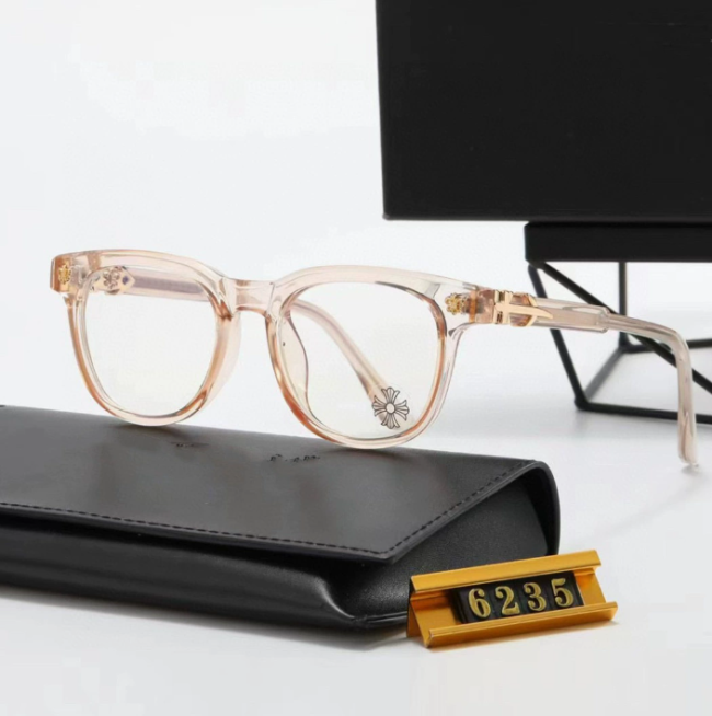 Fashion Chrome Heart Shades with Box #NOO