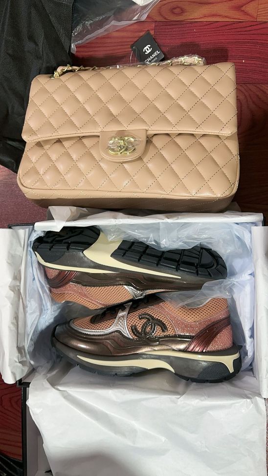 1 Set Fashion Shoes & Bag #CHN