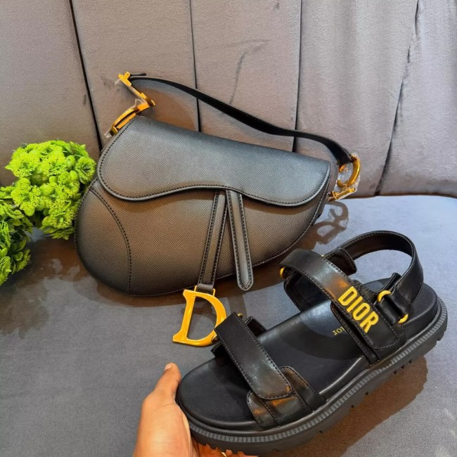  Fashion Sandals with Bag Set #DIO