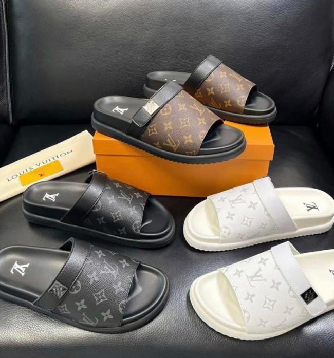 Quality Men's Slides with Box Size 7-12 #LOV