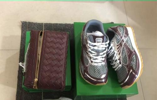 Fashion Shoes with Bag Set Burgundy #BV