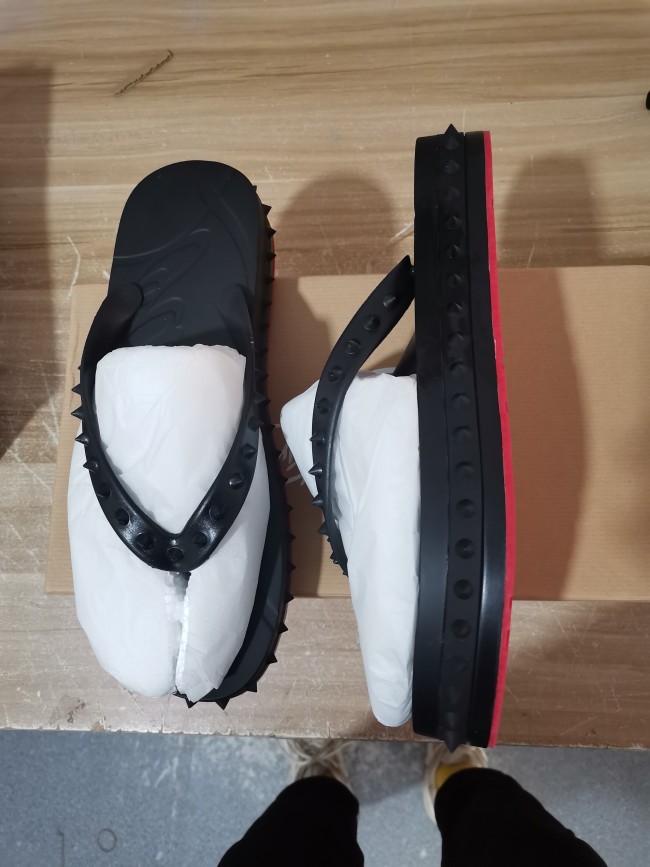 Wholesale Red Bottom Flip-flops with Box #CL