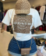Fashion 3 pcs Set Shirt Bag Hat Set #COA