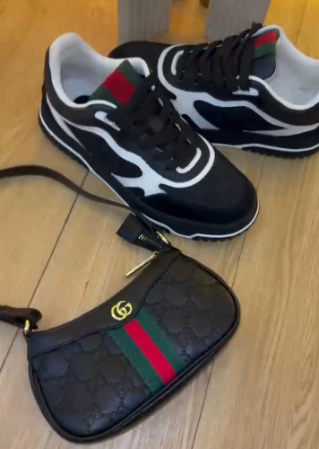 Fashion Shoes with Bag Set Free Shipping #GUI