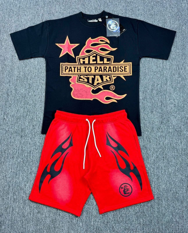 Fashion Men's Hellstar Cotton Set with Tags #NOO