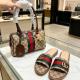  Fashion Slides with Bag Set No Charms No Box Free Shipping #GUI