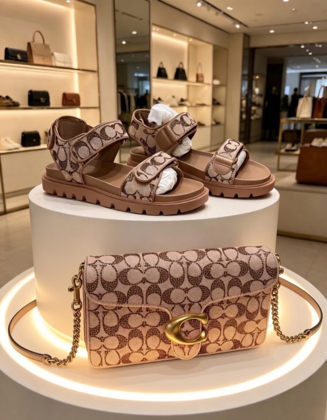 Fashion Sandal with Bag Set No Box #COA