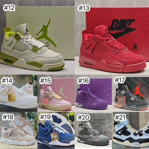 Fashion Sports AJ4 Shoes with Box #NIK