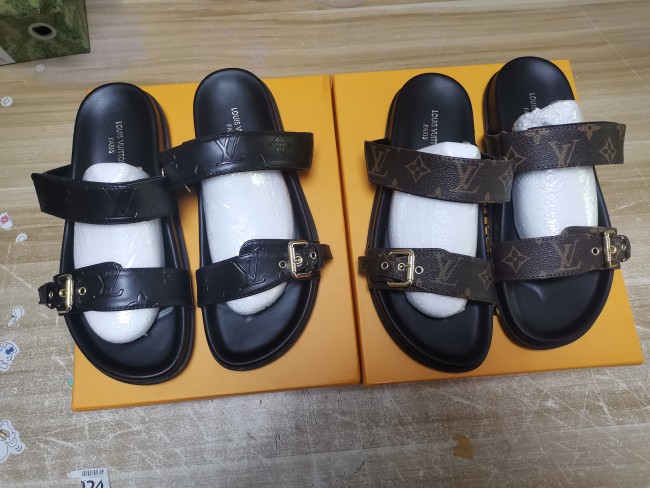 Quality Sandals with Box #LOV