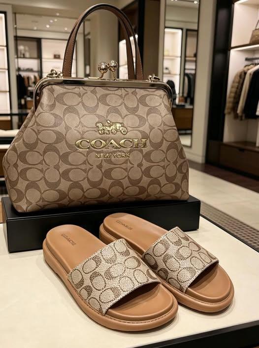 Fashion Sandal with Bag Set No Box #COA