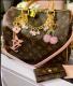 Quality Luggage Bag with Pic Charms No Wallet #LOV