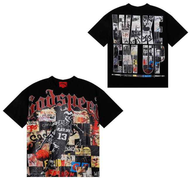 Fashion Godspeed Shirt with Tags #NOO