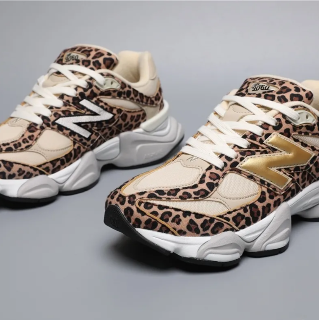 Fashion Leopard NB Sports Shoes with Box #NB