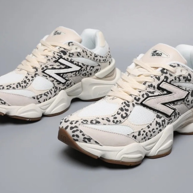 Fashion Leopard NB Sports Shoes with Box #NB