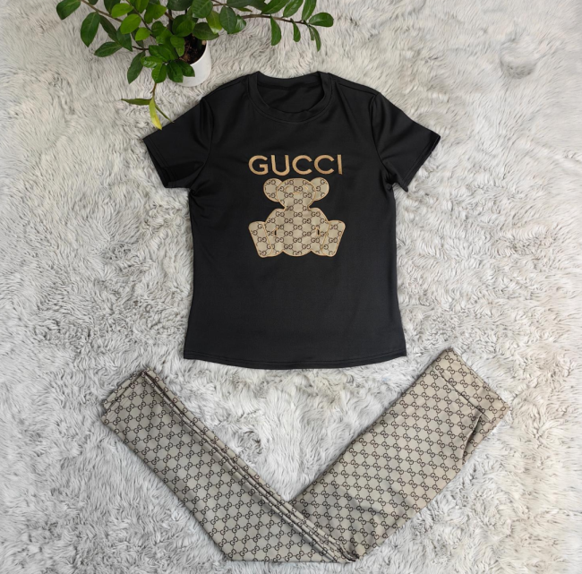 Women Fashion Shirt with Pants Set #GUI