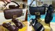 Fashion Slides with Bag Set Burgundy Color #FEI