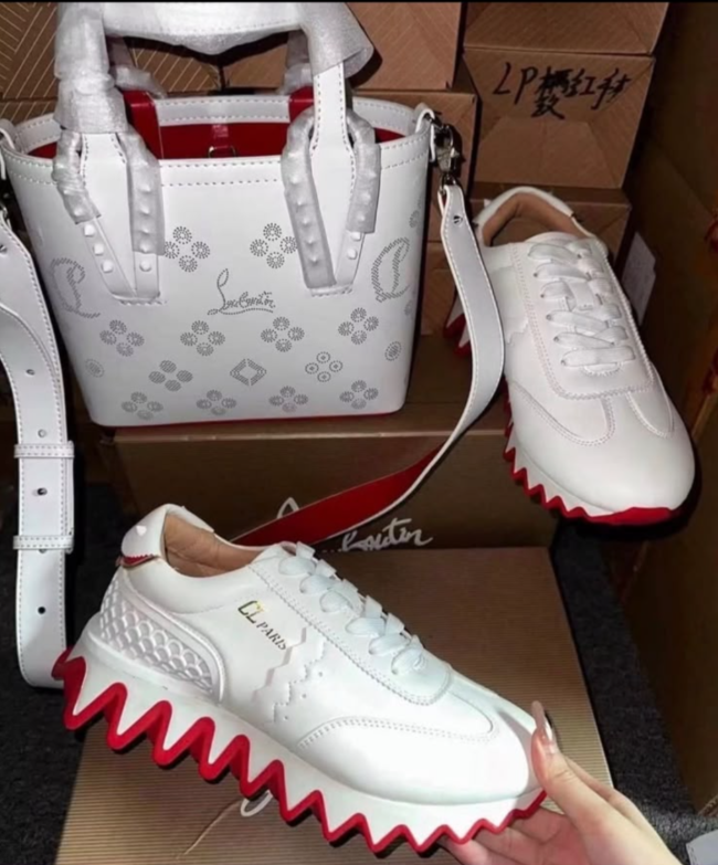 Fashion CL Shoes and Bag Set