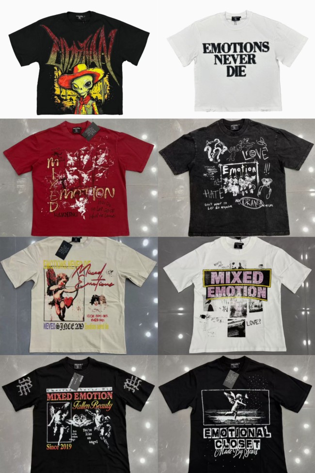 Men  Fashion Emotion Shirt with Tags #NOO