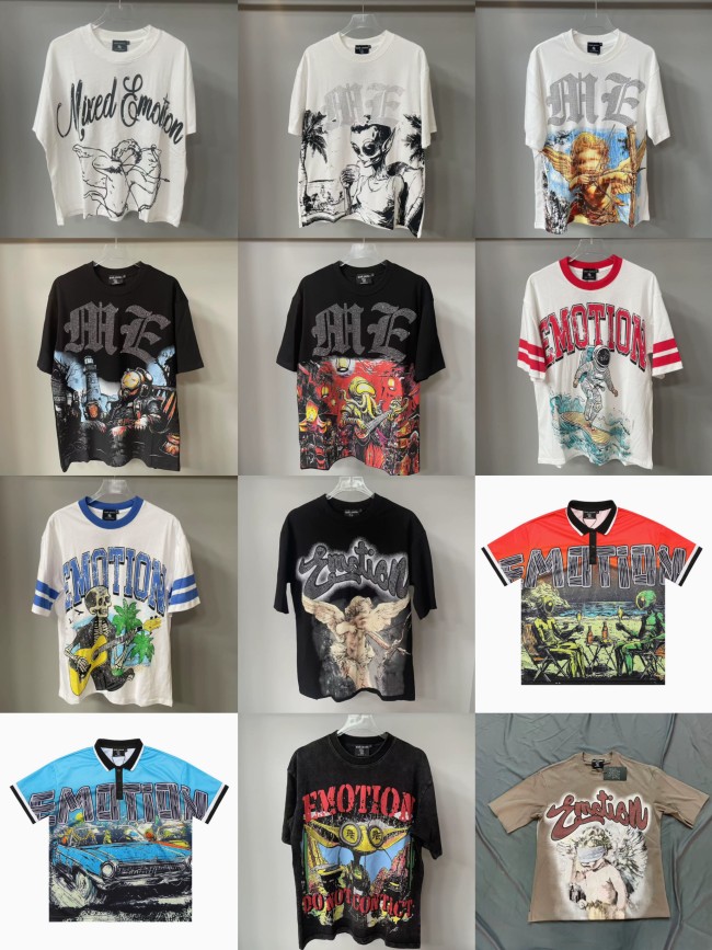 Men  Fashion Emotion Shirt with Tags #NOO