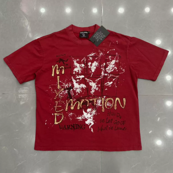 Men  Fashion Emotion Shirt with Tags #NOO
