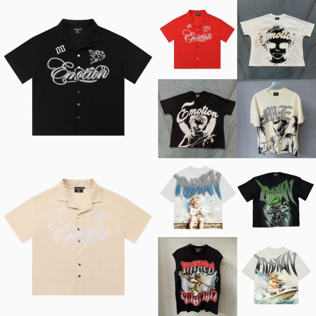 Men  Fashion Emotion Shirt with Tags #NOO