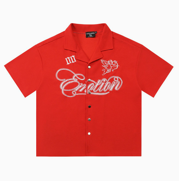 Men  Fashion Emotion Shirt with Tags #NOO