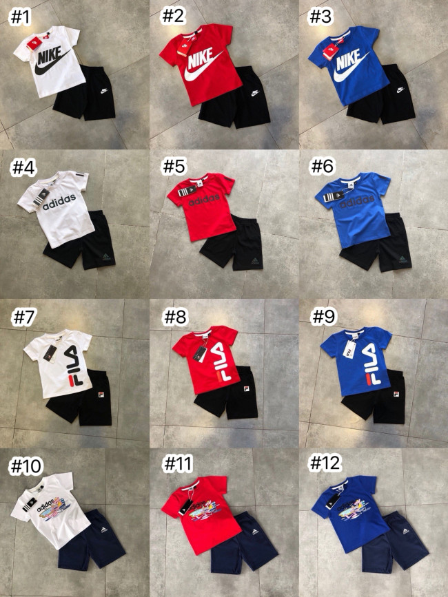  Fashion Men's and Kids Sports Set with Tags #NIK #AD