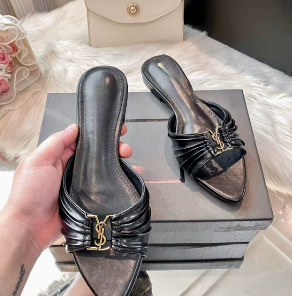 Women Fashion Slides with Box #YS