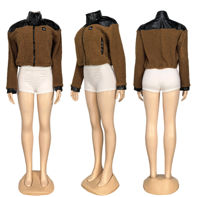 Fashion Alo Furry Jacket No Tags