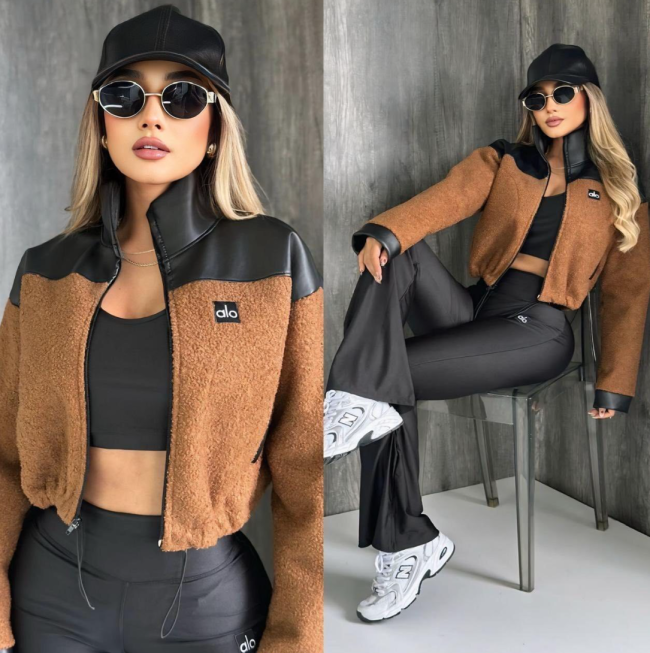Fashion Alo Furry Jacket No Tags