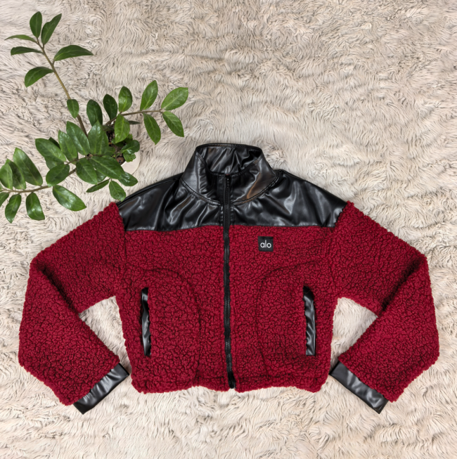 Fashion Alo Furry Jacket No Tags