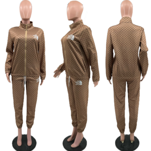 Fashion Jacket with Pants Set #GUI