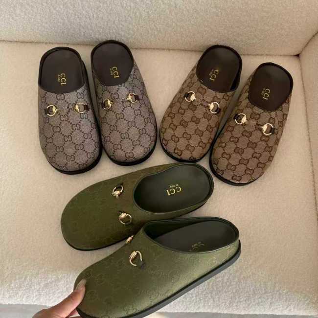  Fashion Mules Shoes with Box #GUI