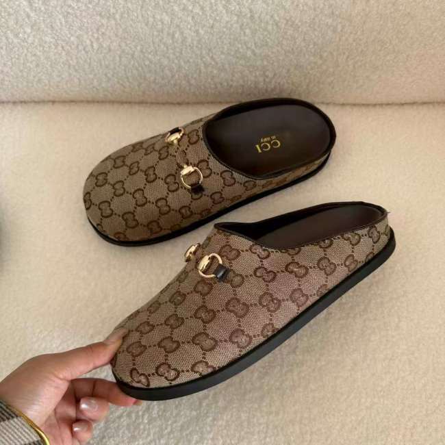  Fashion Mules Shoes with Box #GUI