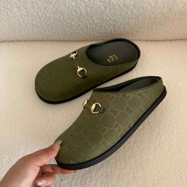  Fashion Mules Shoes with Box #GUI