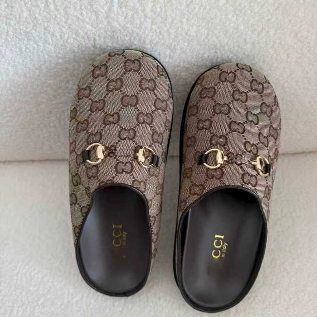  Fashion Mules Shoes with Box #GUI