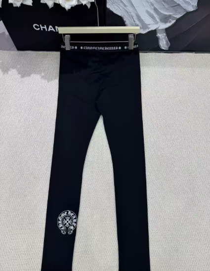  Fashion Chrome Heart Leggings #NOO