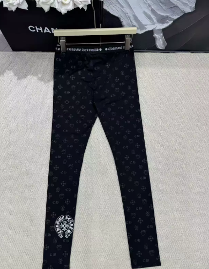  Fashion Chrome Heart Leggings #NOO